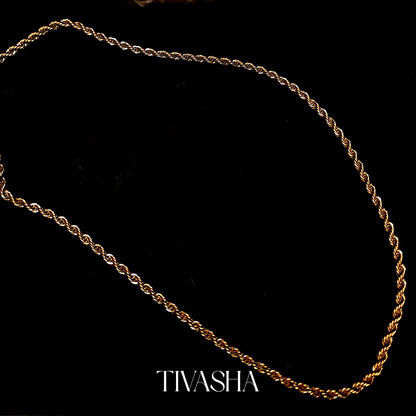 cuban gold plated chain