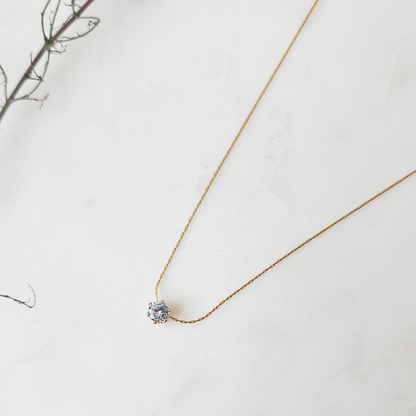 Dainty Diamond Necklace