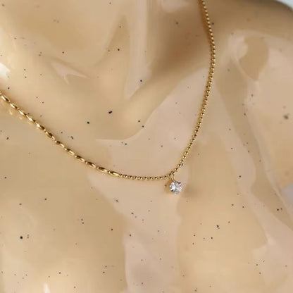 Dainty Diamond Necklace