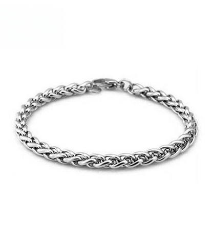 Silver Cuban man bracelet